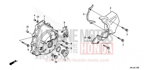 A.C. GENERATOR COVER NC750SDK de 2019